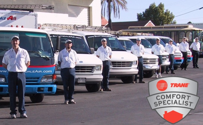 trane comfort specialist in scottsdale